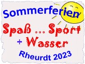 Ferienmaßnahme 2023 RHEURDT (Niederrhein)